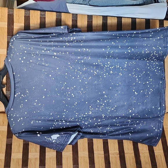 NWOT! Skull stud & diamond stretch top goth - Picture 9 of 11